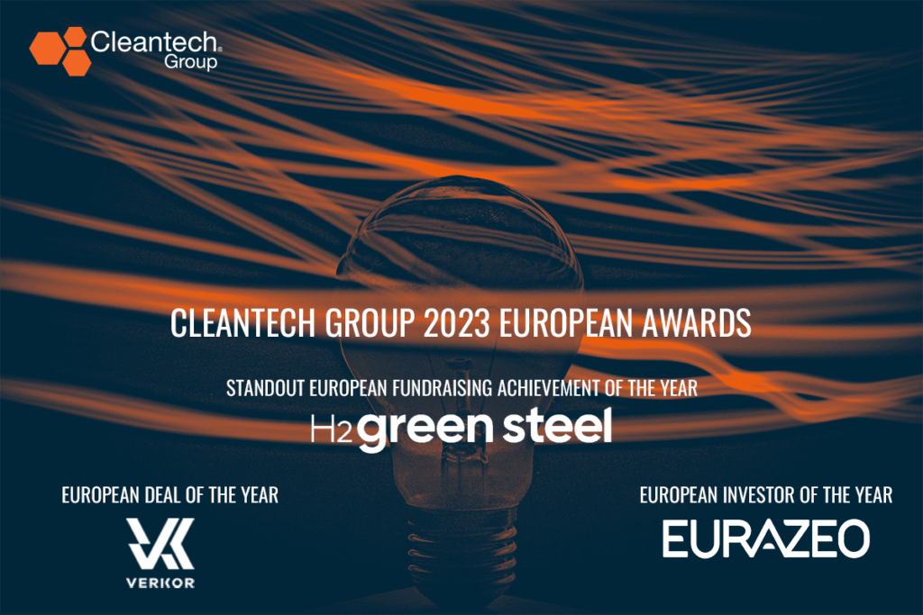 Cleantech Group Names the 2023 Awards for European Cleantech Investor, Fundraising Achievement, and Deal of the Year