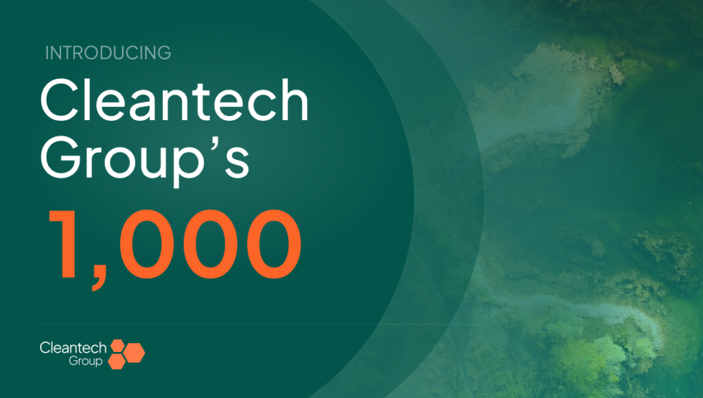 Cleantech Group’s 1,000
